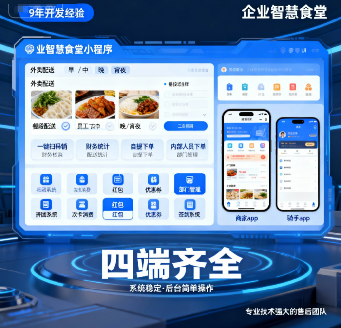 员工智慧食堂解决方案：安菲云赋能企业数字化餐饮管理